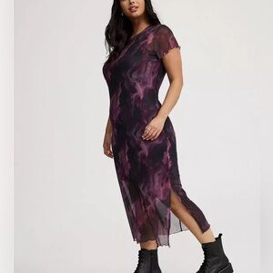 Torrid Column Tee Maxi Dress